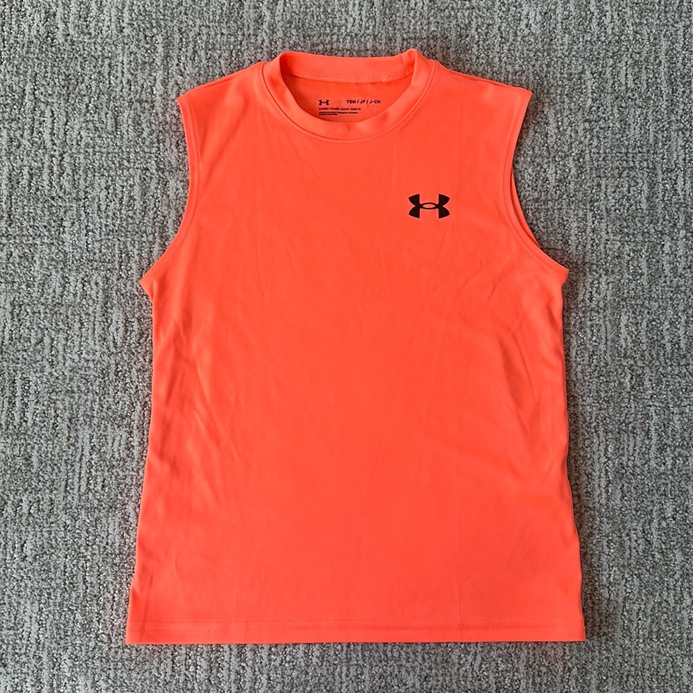Under Armour boys sleeveless tee